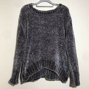 Philosophy Chenille Gray Sweater